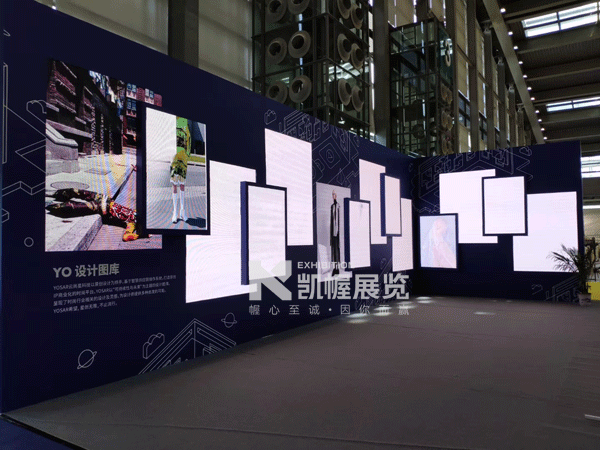 深圳服裝展廳設計