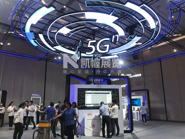 聯(lián)通5g展臺(tái)搭建-(5)