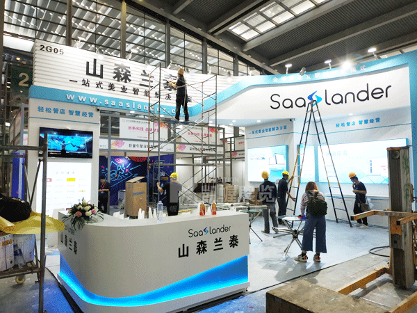 展臺搭建現場