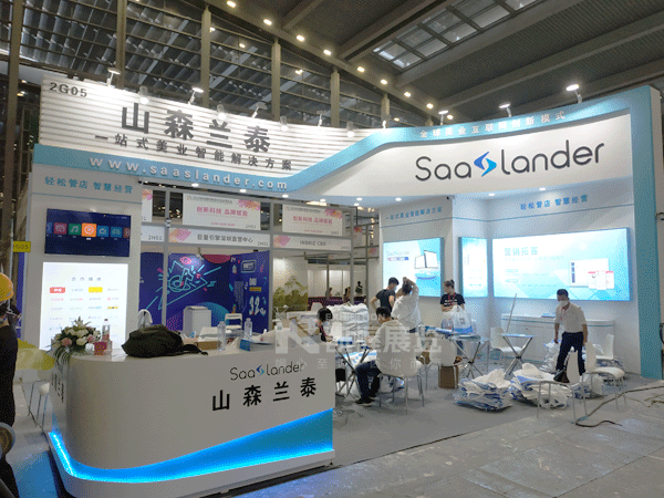 展臺搭建現場