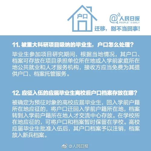 離校3大要緊事:檔案+戶口+租房!