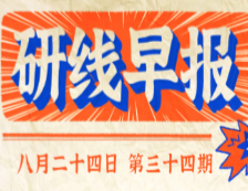 2020年08月24日【研線早報·第三十四期】