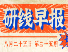 2020年08月25日【研線早報·第三十五期】